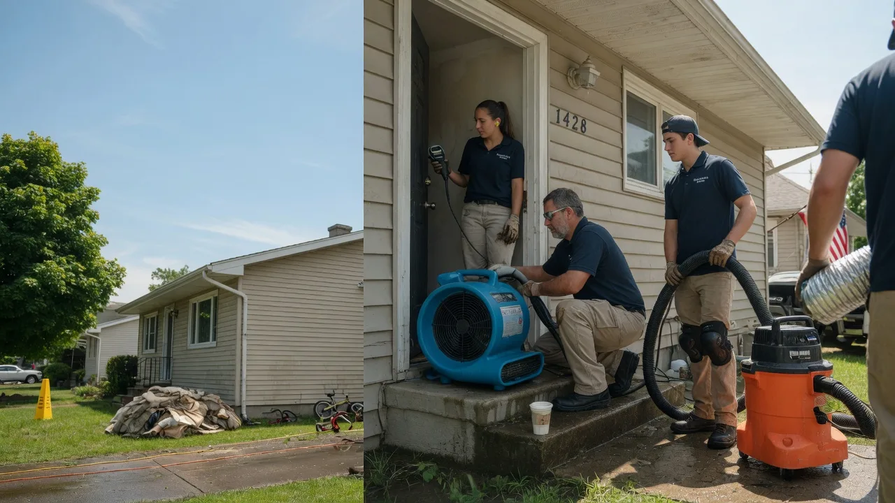 Water Damage Restoration in Covert, MI near me